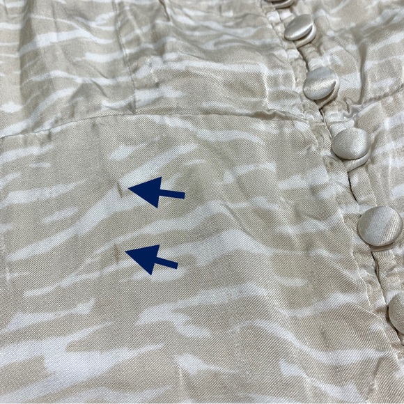 Abercrombie & Fitch Nude Beige Slip On Mini Dress Size Medium - Picture 9 of 9